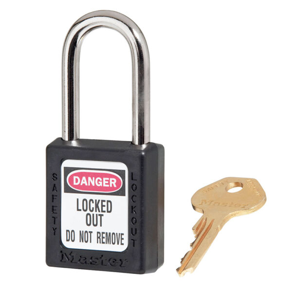 410 black padlock