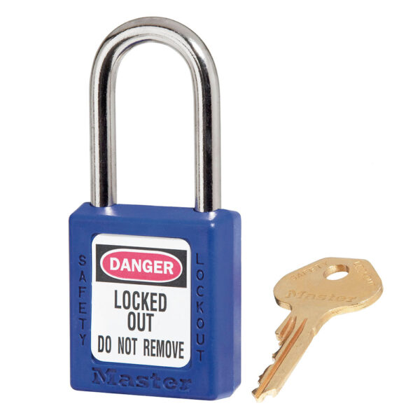 blue 410 Padlock
