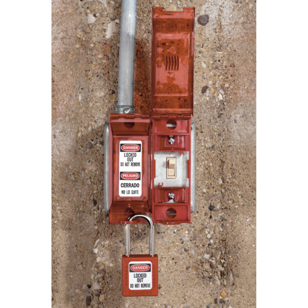 410 Red padlock