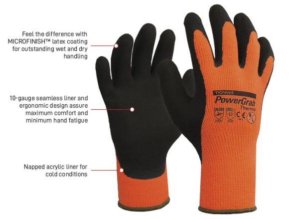 Esko Towa Powergrab Thermo Glove PGT