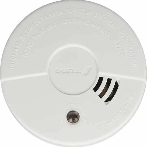 Quell Smoke Alarm Photoelectric Quell Q301 Hush/Test