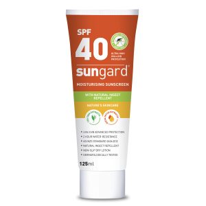 Sunscreen SPF40 with natural insect repellent 125ml Tube