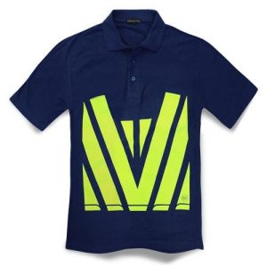 Novelli Polo Hi Viz Chevron