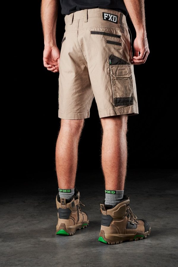 FXD WS-3 Men's Work Shorts- Cotton 360 Stretch and Fit - Image 7