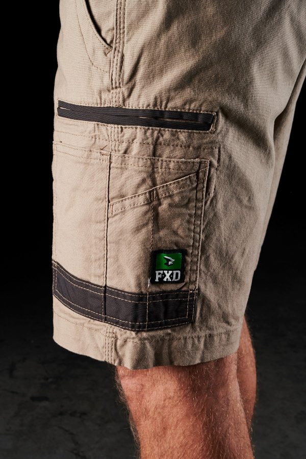 FXD WS-3 Men's Work Shorts- Cotton 360 Stretch and Fit - Image 8