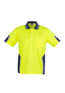 Syzmik Squad S/S Polo Men’s Hi Vis ZH237