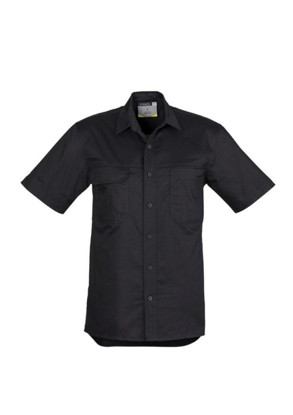 Syzmik Shirt Light Weight Tradie Shirt - Short Sleeve - Image 5