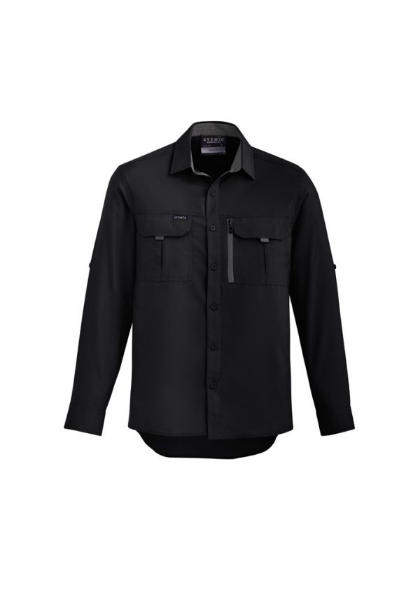 Syzmik Shirt Mens D/N TTMC Cotton 170gsm ZW460 - Image 2