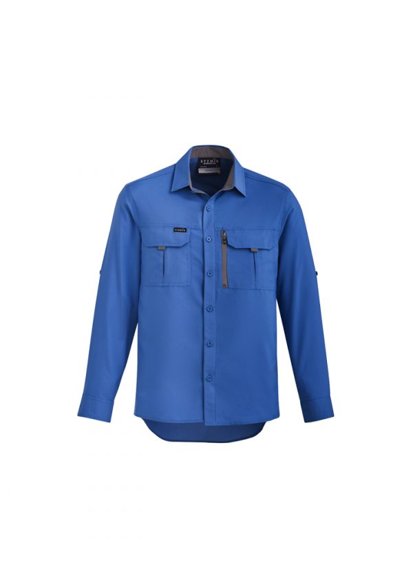 Syzmik Shirt Mens D/N TTMC Cotton 170gsm ZW460 - Image 4