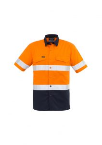 Syzmik Shirt Short Sleeve Taped Cotton Ripstop