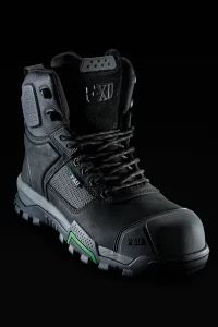 FXD WB-1 Work Boots Safety Zip Up High Cut  **US Sizing**