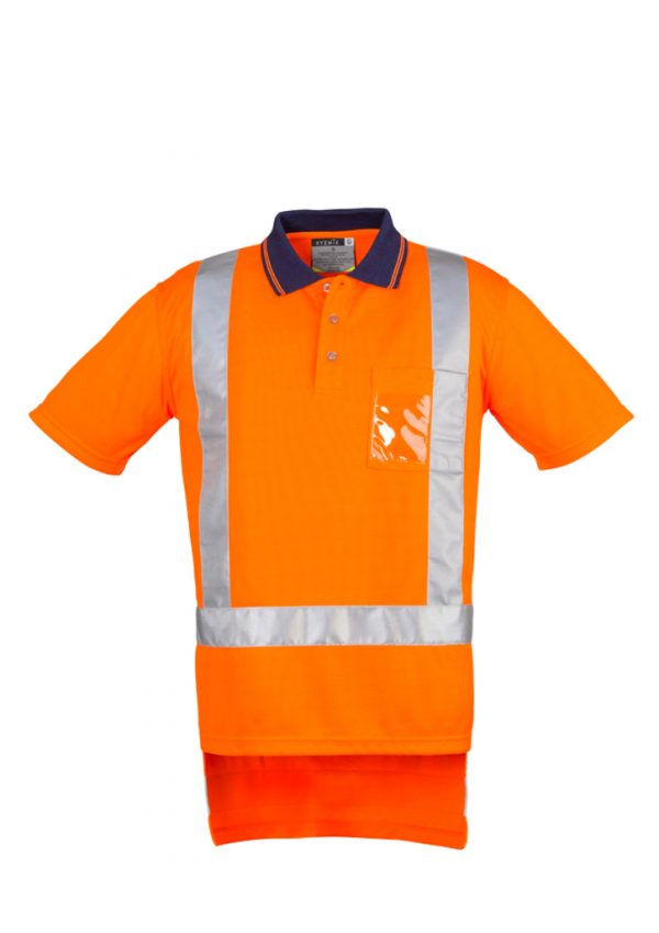 Short Sleeve Polo Men's TTMC-W17 Orange