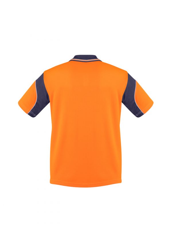Syzmik Aztec Polo Men's Hi Vis Short Sleeve ZH248 - Image 6