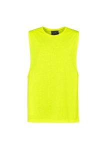 Syzmik Sleeveless Tee Hi Vis Men’s Yellow or Orange