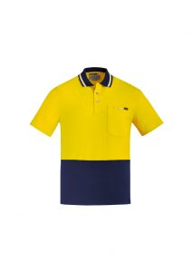 Syzmik Cotton S/S Polo Men’s Hi Vis ZH435