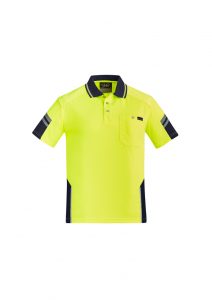 Syzmik Men’s Reinforced Hi Vis Squad S/S Polo ZH465