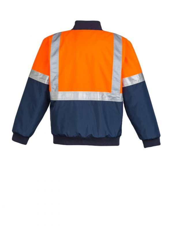 Syzmik Quilted Flying Jacket Hi Vis Men's - Image 3