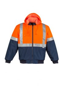 Syzmik Quilted Flying Jacket Hi Vis Men’s