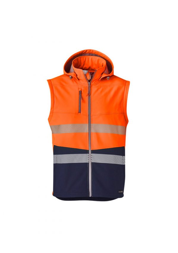 Syzmik Softshell Taped Jacket Unisex 2 in 1 Stretch - Image 4