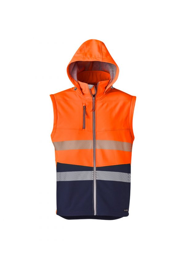 Syzmik Softshell Taped Jacket Unisex 2 in 1 Stretch - Image 3