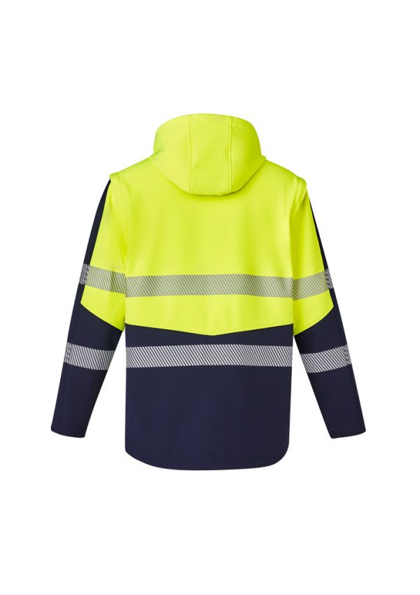 Syzmik Softshell Taped Jacket Unisex 2 in 1 Stretch - Image 11