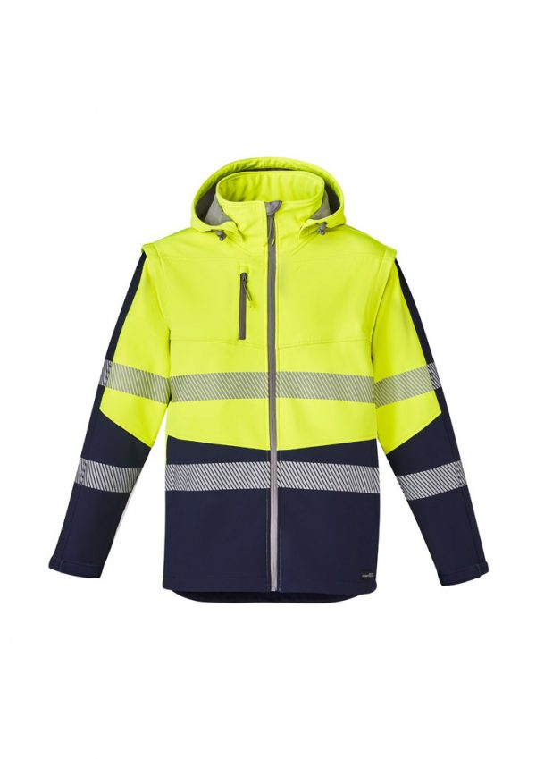 Syzmik Softshell Taped Jacket Unisex 2 in 1 Stretch - Image 8