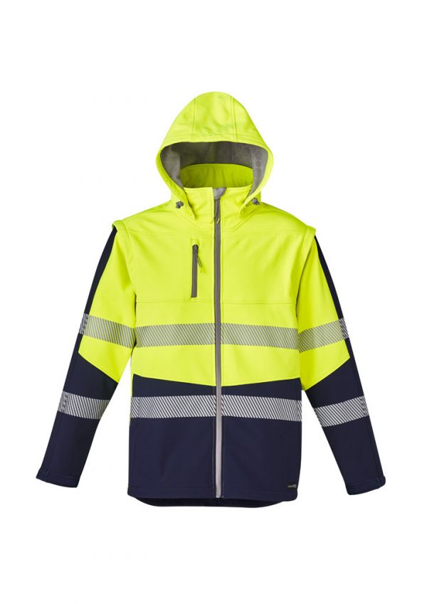 Syzmik Softshell Taped Jacket Unisex 2 in 1 Stretch - Image 7