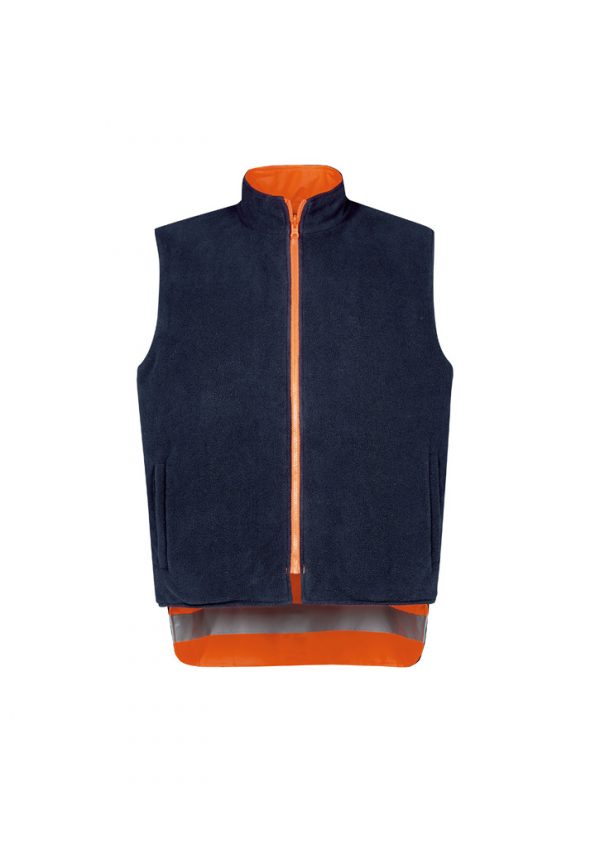 Syzmik 4 In 1 Waterproof Jacket TTMC-W17 Hi Vis X Back - Image 6