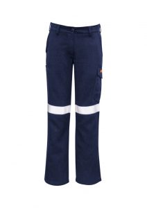 Syzmik Women’s FR Taped Cargo Pant Navy ZP512