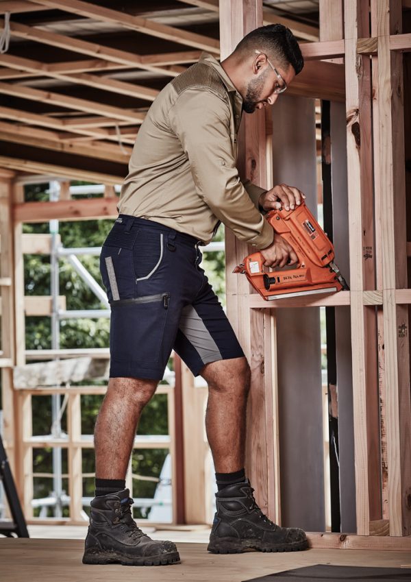 Syzmik Short Men's Streetworx Stretch ZS340 - Image 9