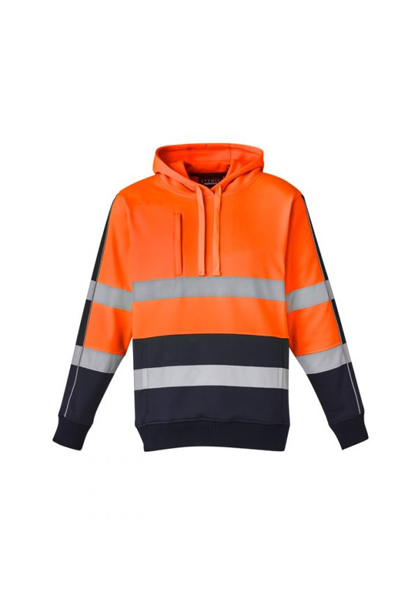 Unisex Hi Vis Stretch Hoodie Taped Day Night