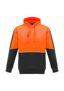 Syzmik Hoodie Hi Vis Pullover Unisex Low Pill ZT484