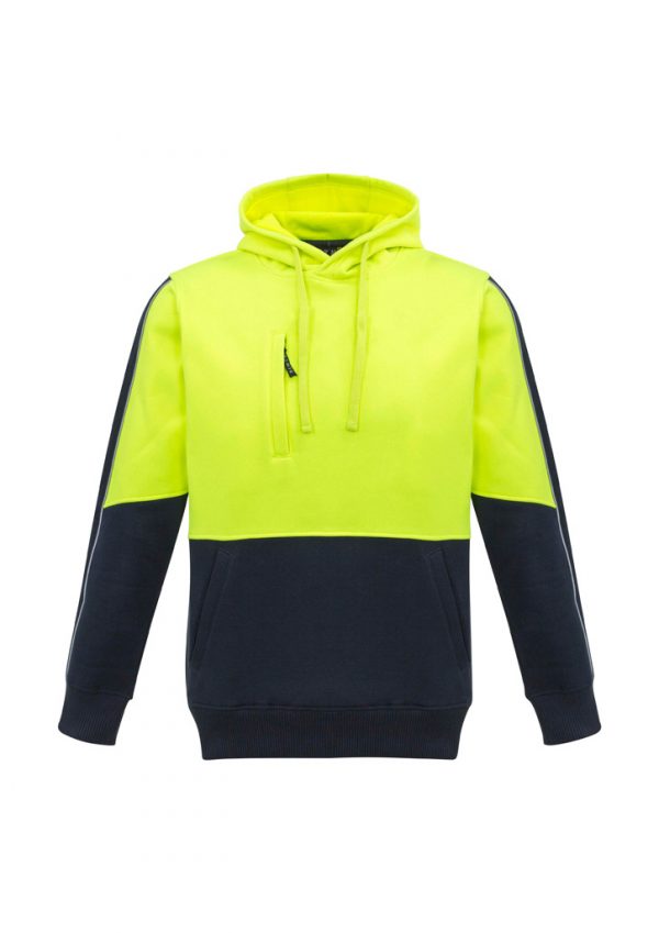 Syzmik Hoodie Hi Vis Pullover Unisex Low Pill ZT484 - Image 7