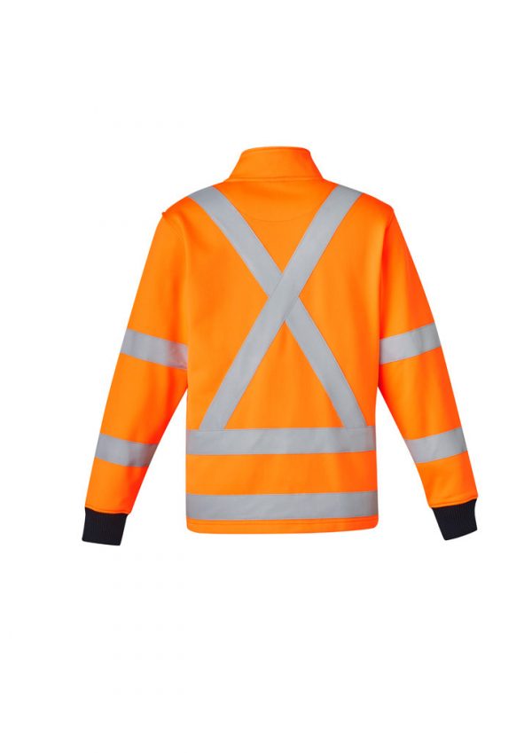 Syzmik X Back Rail Jumper Unisex Hi Vis - Image 2