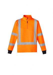 Syzmik X Back Rail Jumper Unisex Hi Vis