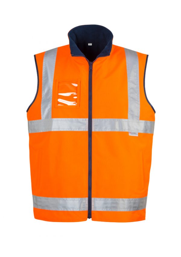 Lightweight Fleece Lined Vest Syzmik Men's Hi Vis