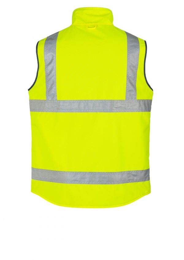 Syzmik Lightweight Fleece Lined Vest Hi Vis - Image 8