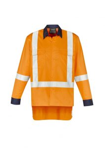 Syzmik X Back Work Shirt TTMC-W17 Cotton Orange