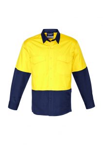 Syzmik Rugged Cooling Spliced Shirt Hi Vis Men’s