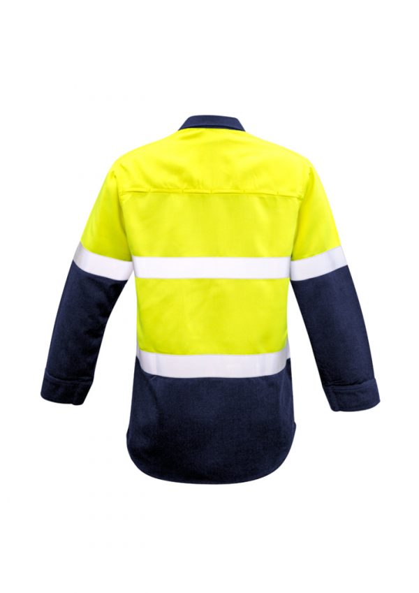 Syzmik Spliced Shirt Men's FR Hooped Taped ZW130 - Image 2