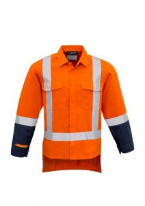Men’s Taped Shirt FR TTMC-W17 Orange/Navy