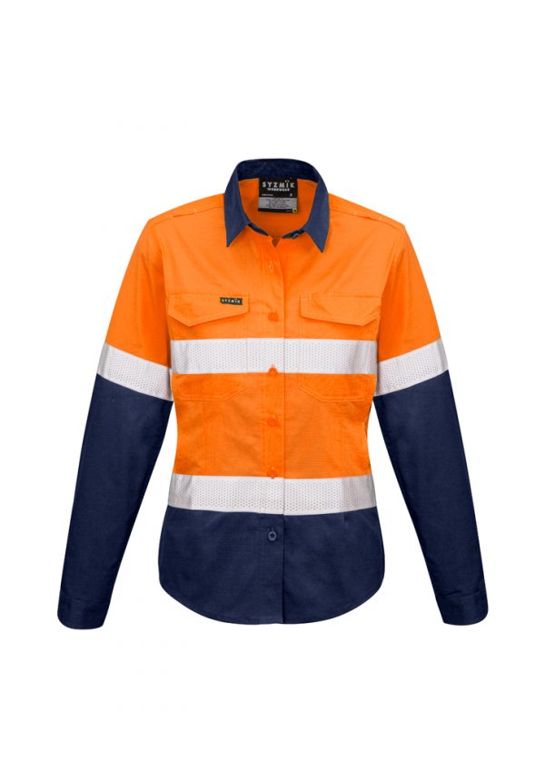 Spliced Shirt Rugged Cooling Taped Hi Vis Womens