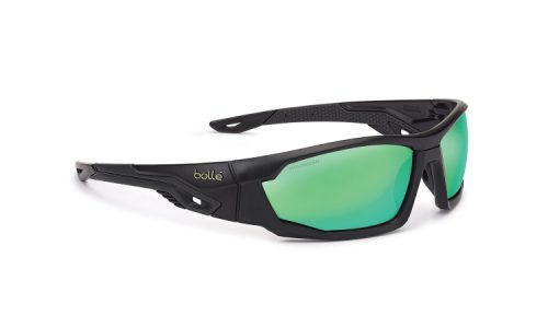 Bolle Polarised Mercuro Flash Green Safety Sunglasses