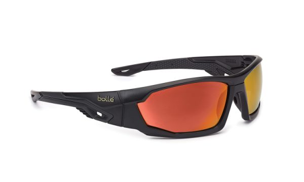 Bolle Mercuro Flash Red Safety Glasses