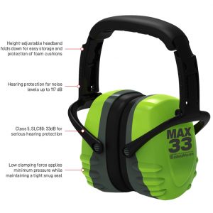 Esko Max33 Folding Earmuff