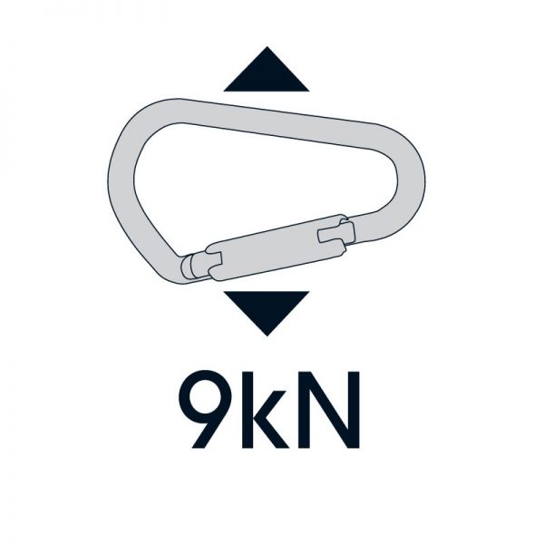 ZERO Nyx High Strength D Carabiner PK0005 - Image 3