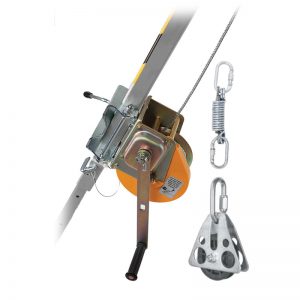 ZERO Descend winch with pulley – 25m