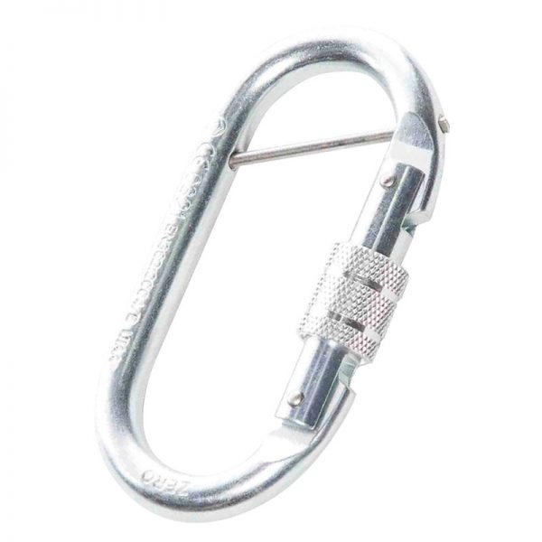 ZERO Screw Lock Karabiner With Pin