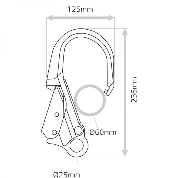 ZERO Scaff Gate Pro Scaffhook PJ595/16 - Image 2