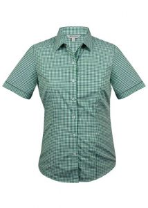 Aussie Pacific Epsom Short Sleeve Ladies Shirt Emerald